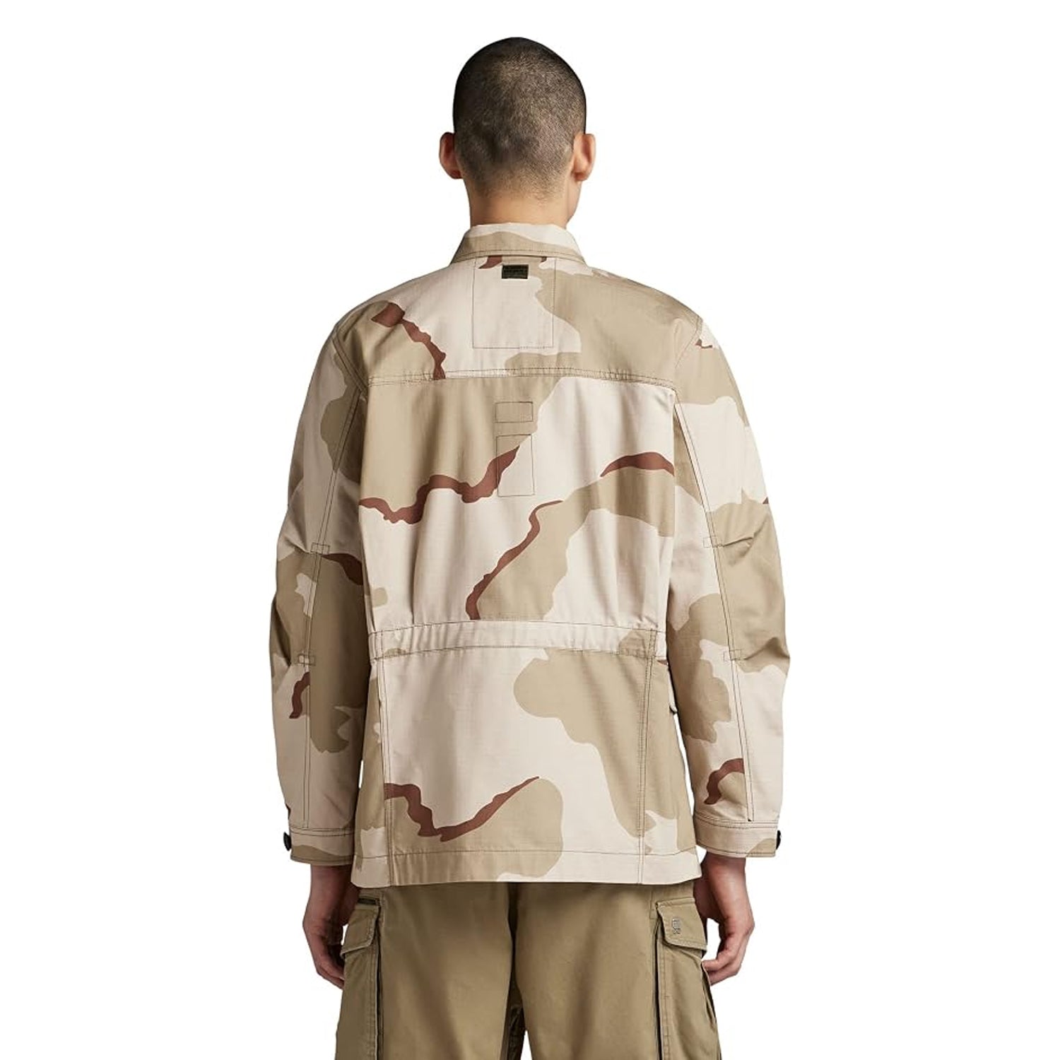 Dark Brick - Back - G-Star Mens Core Field Jacket