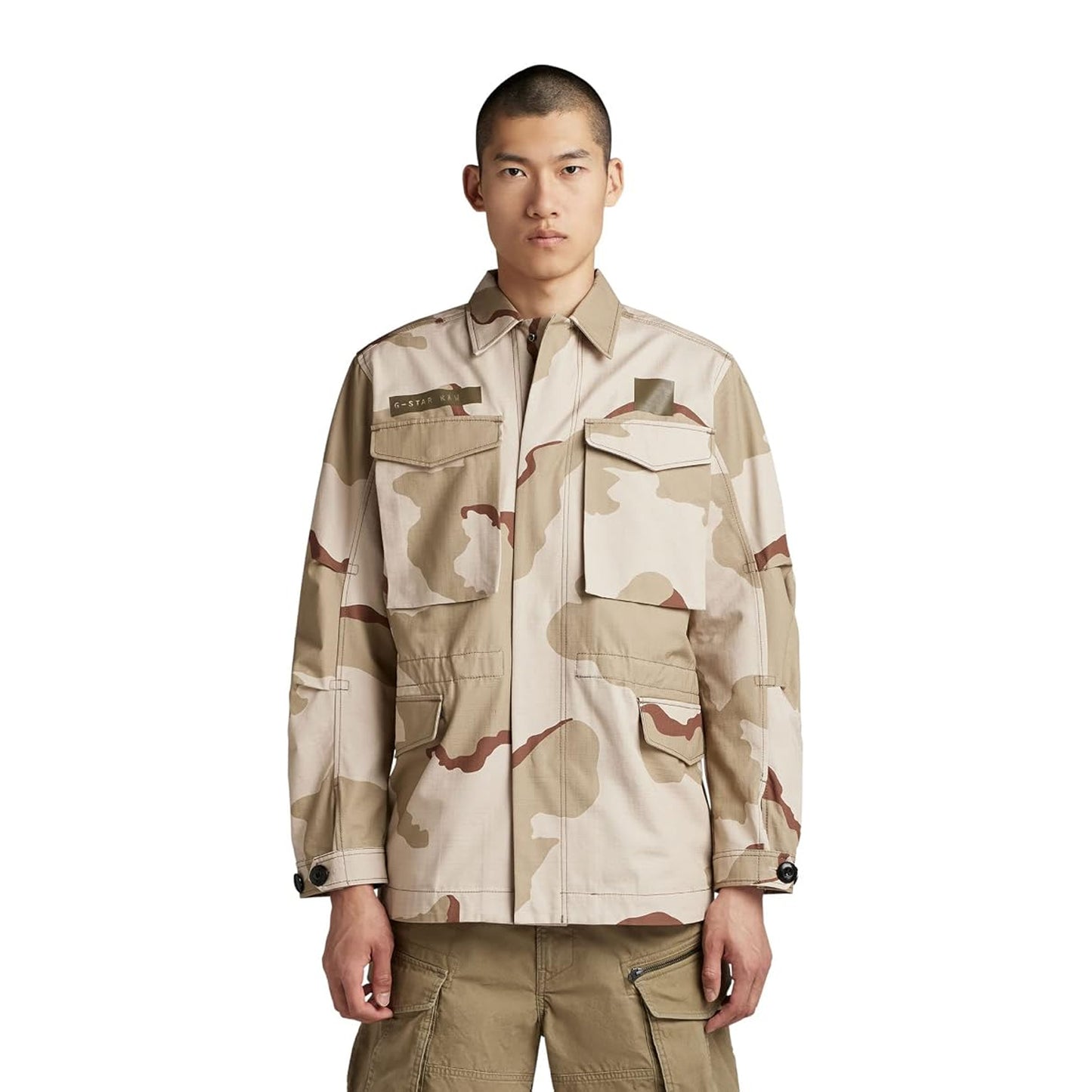 Dark Brick - Lifestyle - G-Star Mens Core Field Jacket