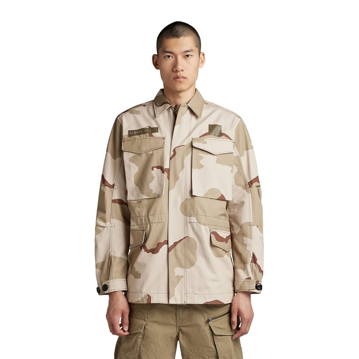 Dark Brick - Lifestyle - G-Star Mens Core Field Jacket