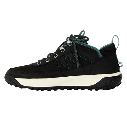 Black-White - Back - Timberland Womens-Ladies Motion 6 Leather GreenStride Walking Shoes