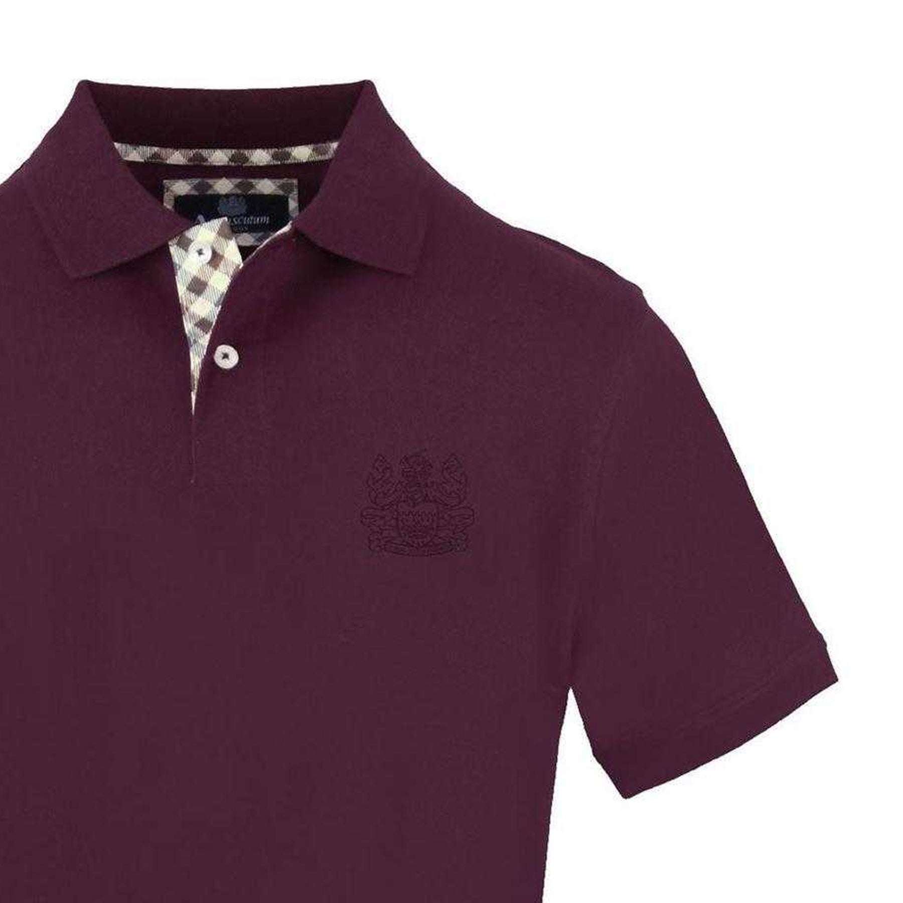 Red - Lifestyle - Aquascutum Mens Cotton Polo Shirt