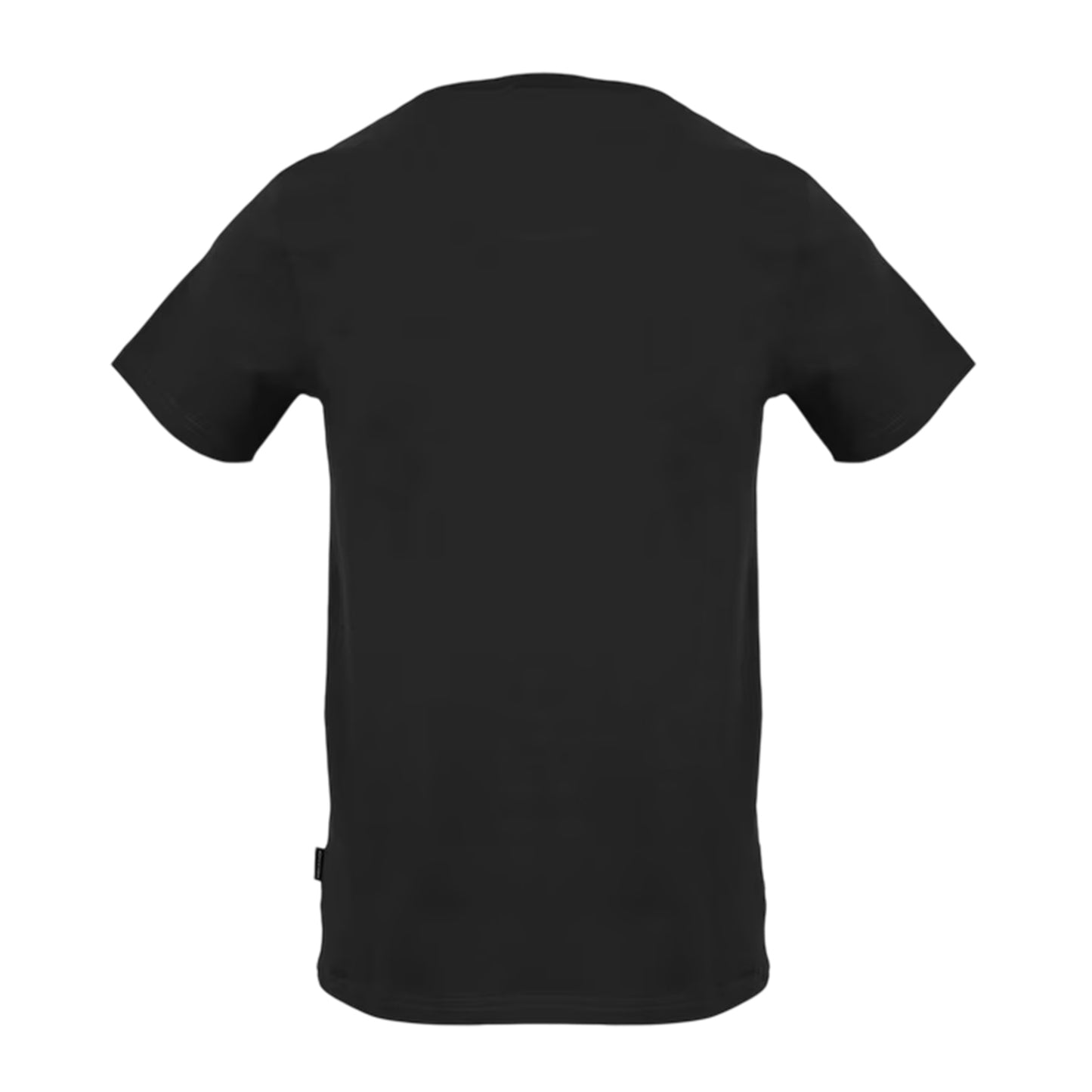 Black - Back - Aquascutum Mens Logo Cotton T-Shirt