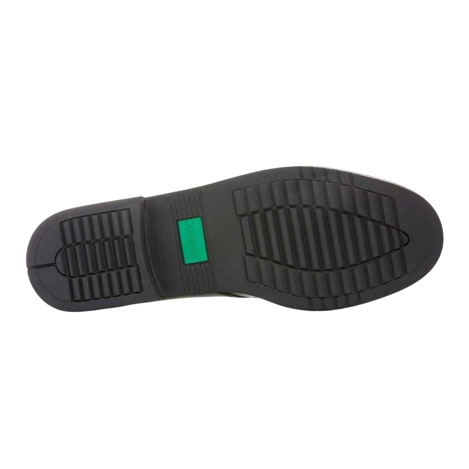 Black - Lifestyle - Kickers Womens-Ladies Lach Leather Loafers