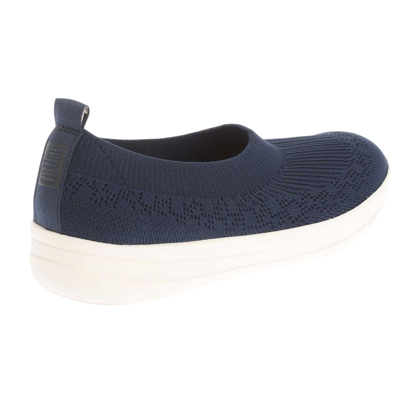 Navy - Back - Fit Flop Womens-Ladies Uberknit Pumps