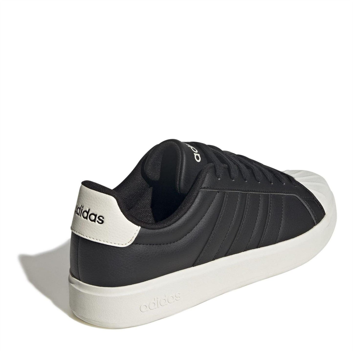 Core Black-White - Lifestyle - Adidas Mens Streettalk Low Lace Up Trainers