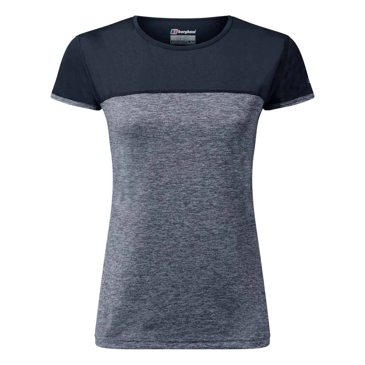 Grey - Front - Berghaus Womens-Ladies Voyager T-Shirt