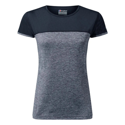 Grey - Front - Berghaus Womens-Ladies Voyager T-Shirt