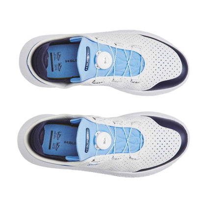 White - Side - Under Armour Mens SlipSpeed Trainers