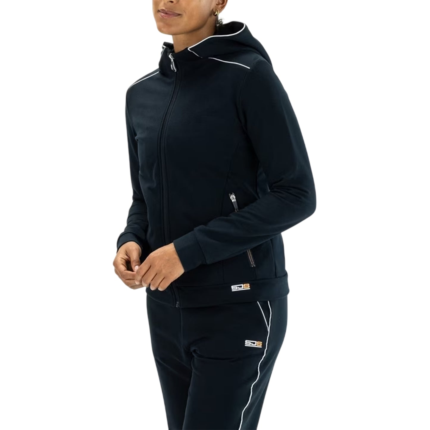 Dark Blue - Front - Sjeng Sports Womens-Ladies Felicis Performance Track Jacket