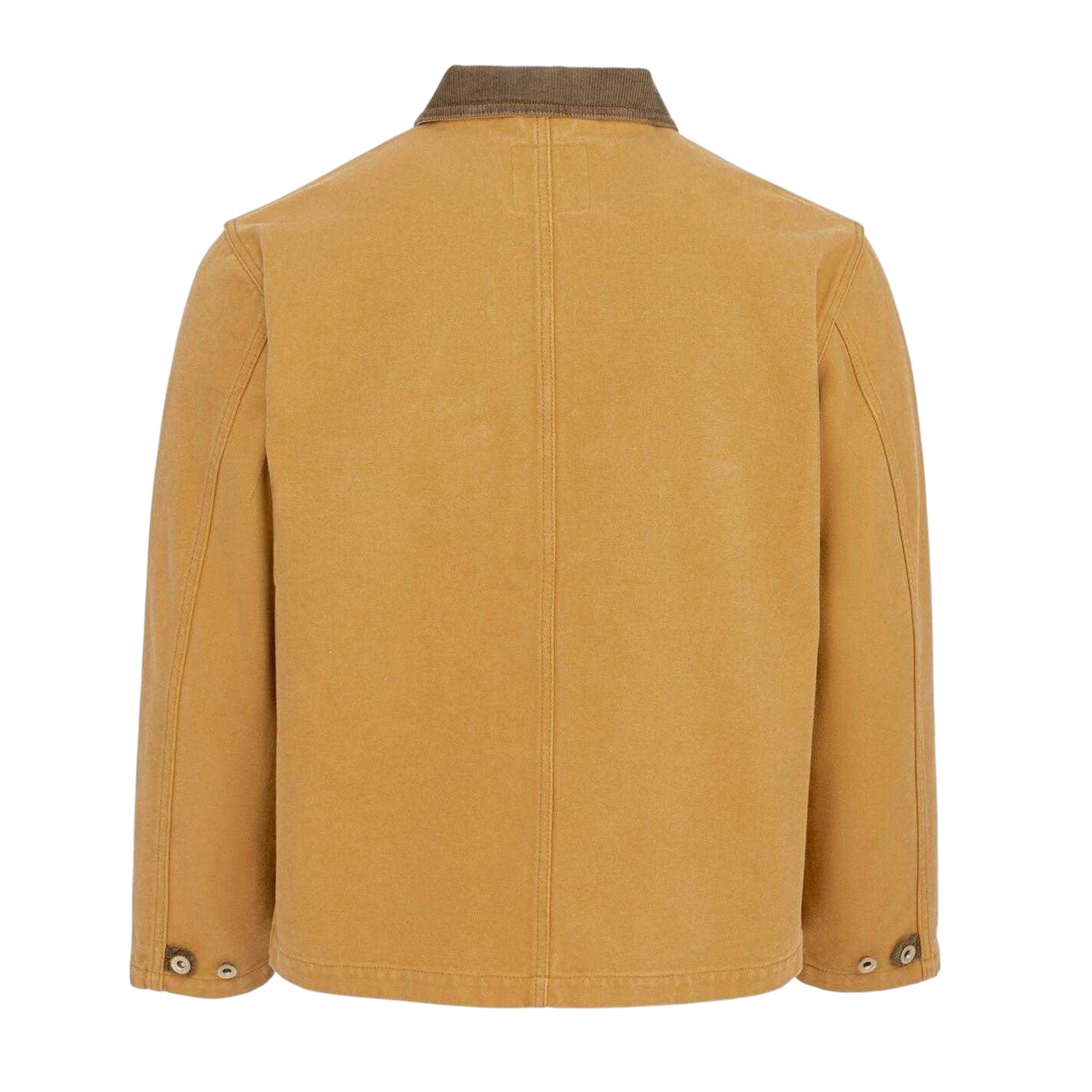 Yellow - Back - Firetrap Mens Cotton Canvas Jacket