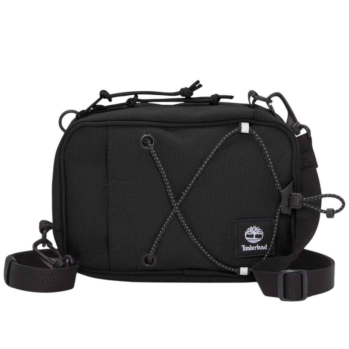 Black - Front - Timberland Cord Tie Crossbody Bag