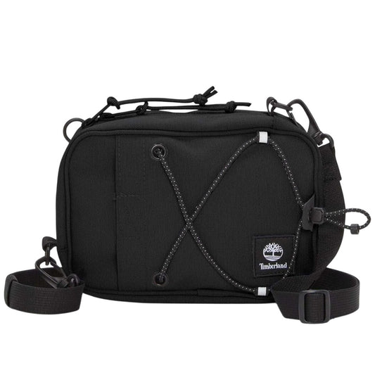 Black - Front - Timberland Cord Tie Crossbody Bag