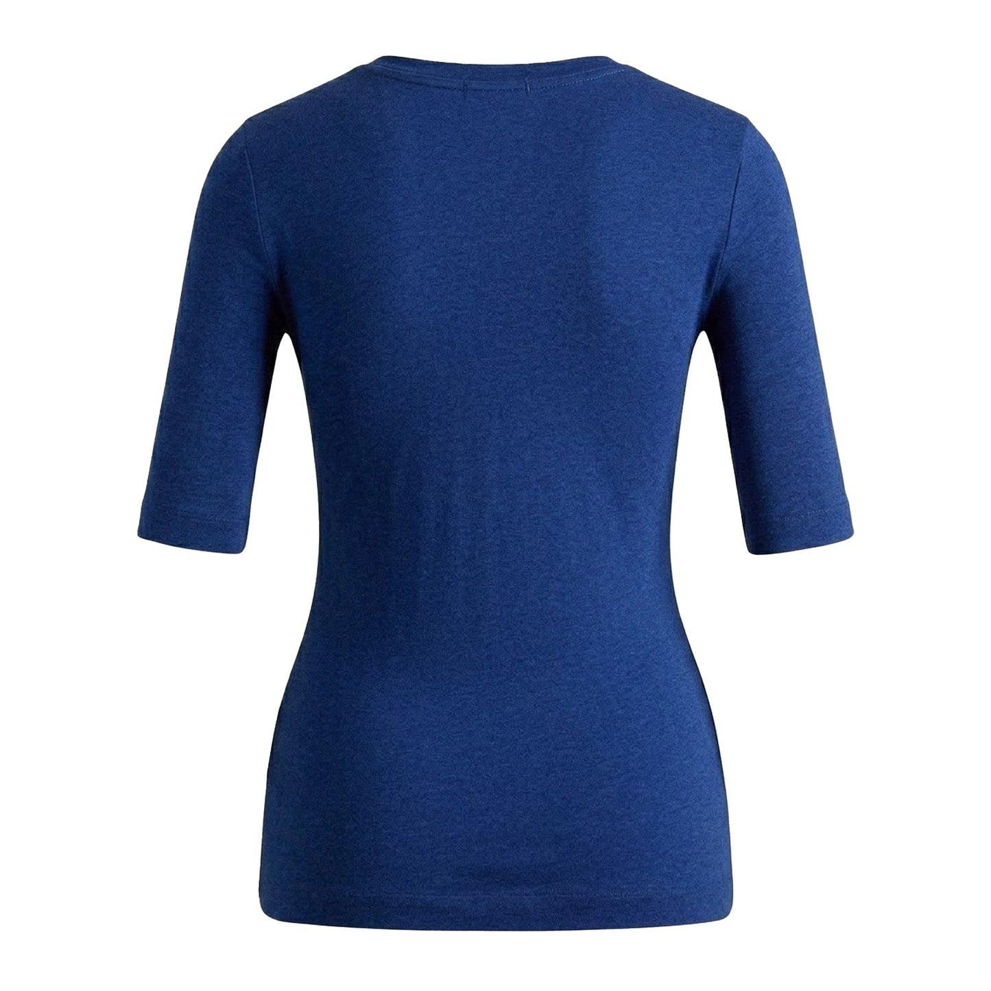 Blue - Back - Boss Womens-Ladies Effilie2 3-4 Sleeve Top