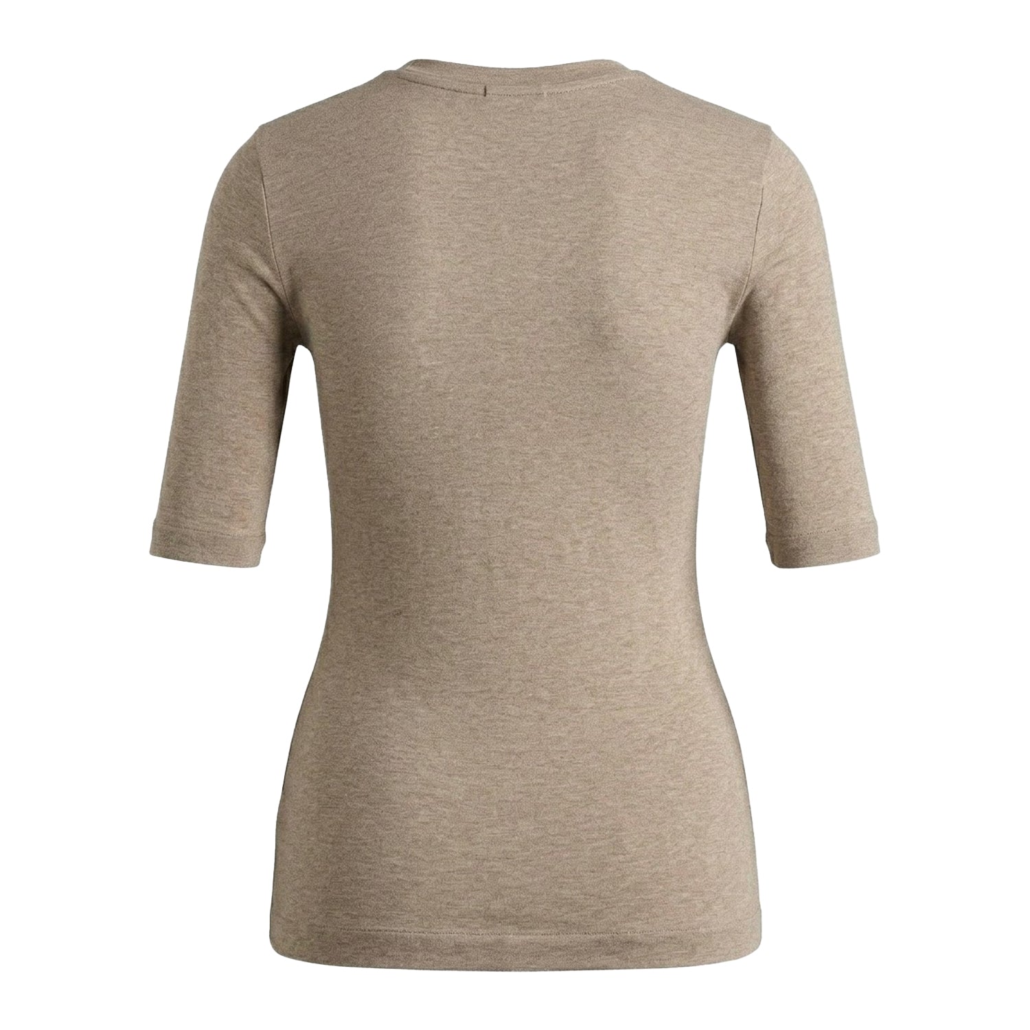 Grey - Back - Boss Womens-Ladies Effilie2 3-4 Sleeve Top
