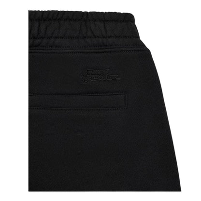 Black - Side - No Fear Mens Fleece Joggers