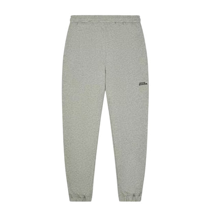 Grey Marl Marl - Front - No Fear Mens Fleece Joggers