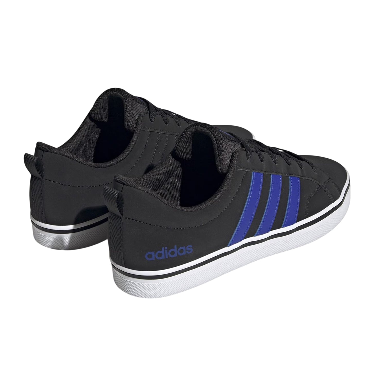 Black - Back - Adidas Mens VS Pace 3 Stripes Trainers