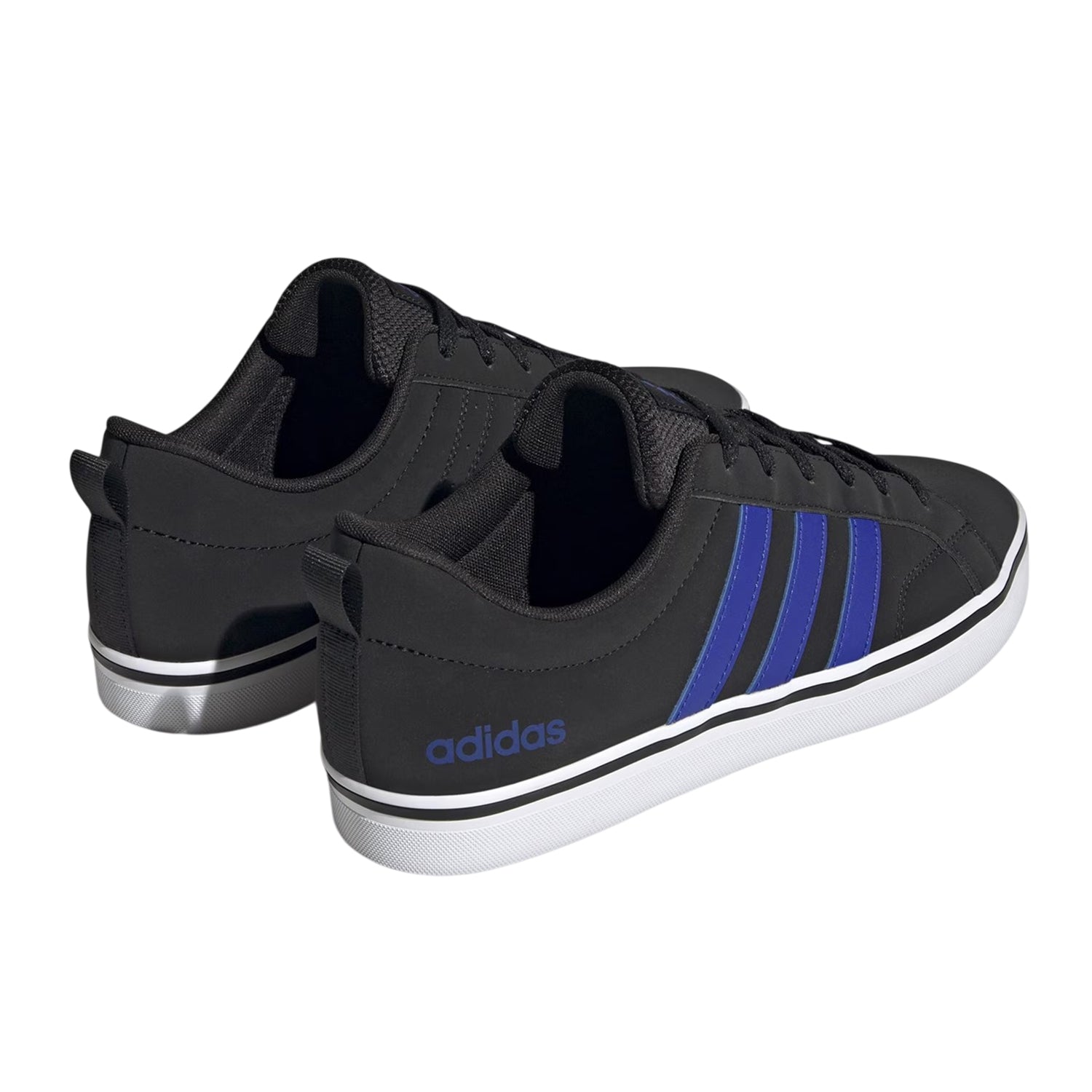 Black - Back - Adidas Mens VS Pace 3 Stripes Trainers