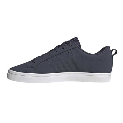 Navy-White - Side - Adidas Mens VS Pace 3 Stripes Trainers