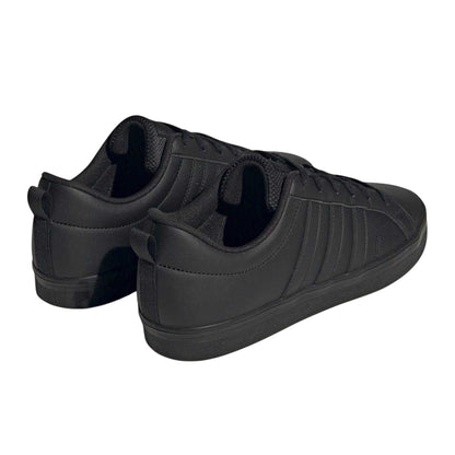 Triple Black - Back - Adidas Mens VS Pace 3 Stripes Trainers