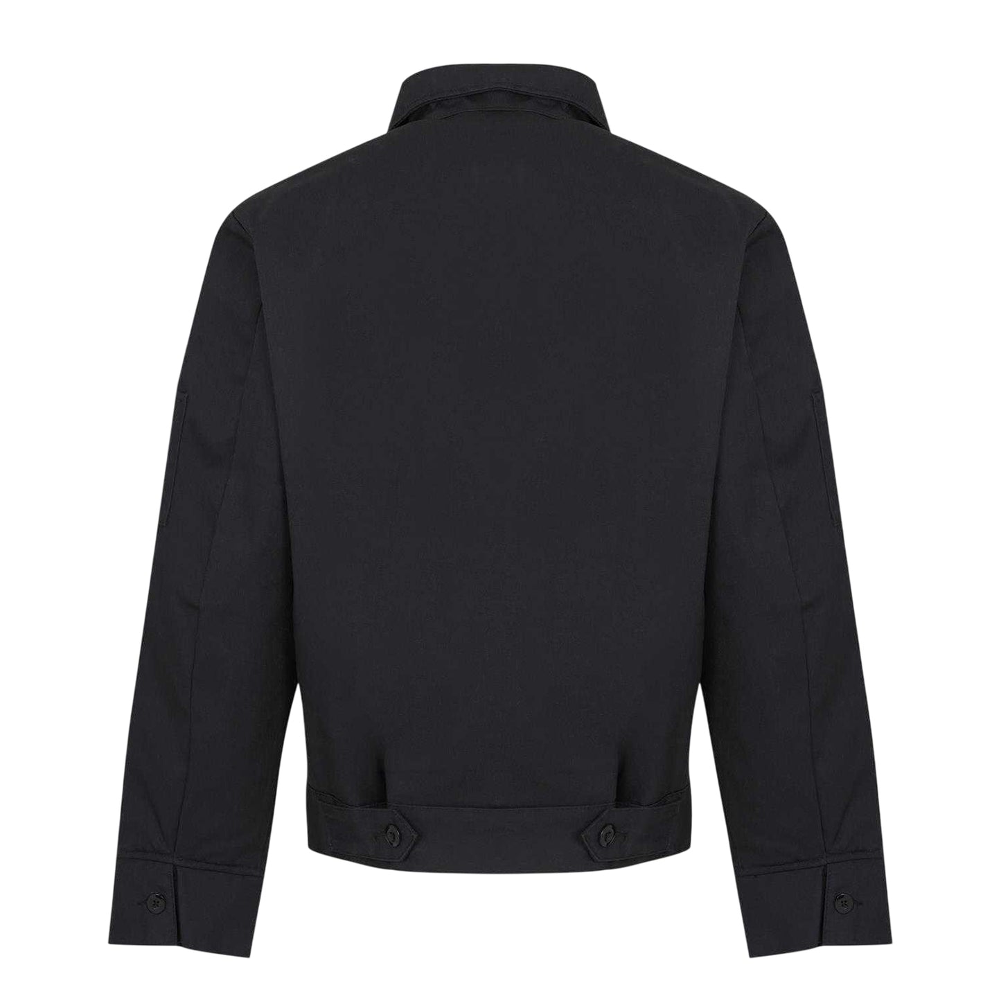 Black - Back - Dickies Mens Eisenhower Harrington Jacket
