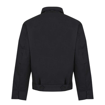 Black - Back - Dickies Mens Eisenhower Harrington Jacket