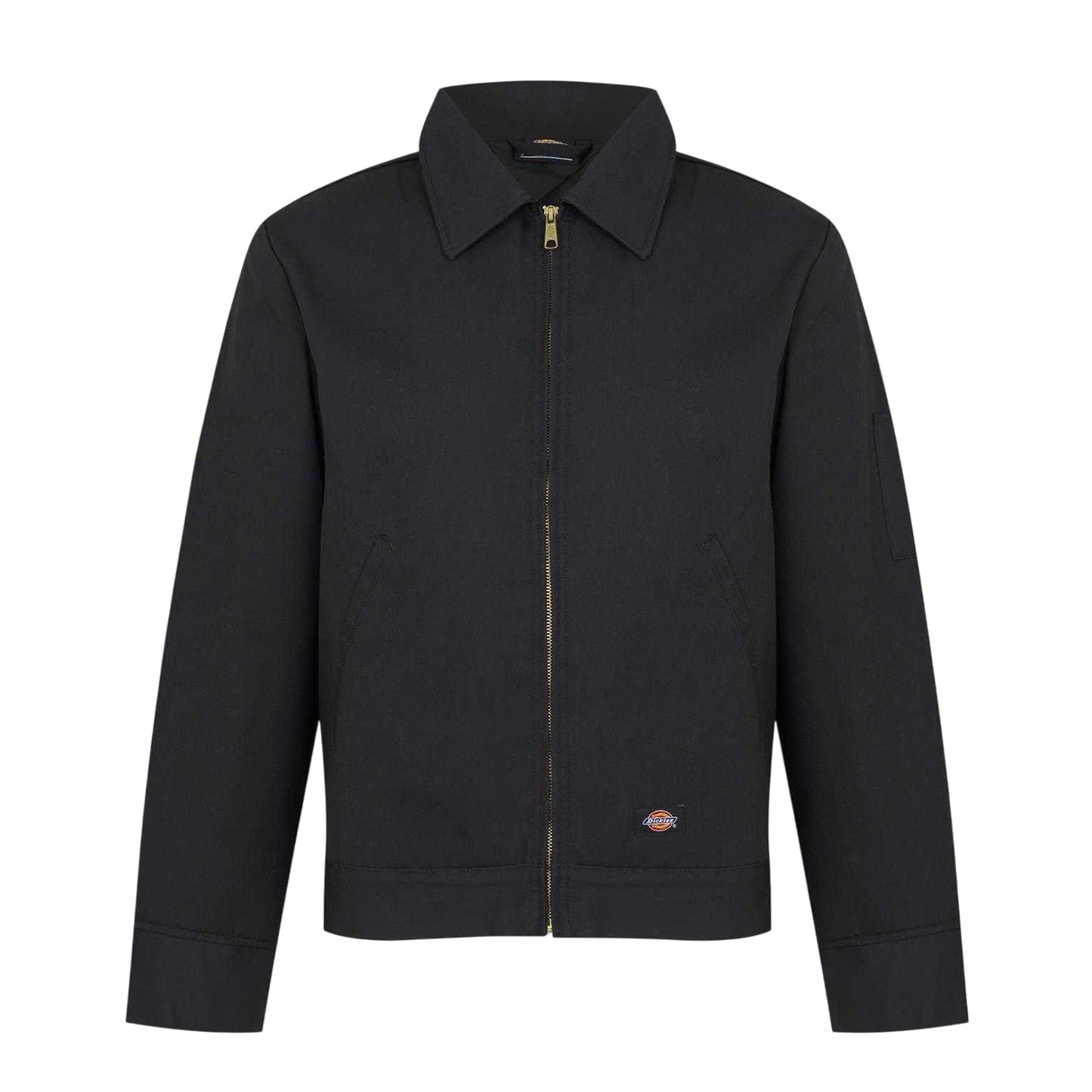Black - Front - Dickies Mens Eisenhower Harrington Jacket