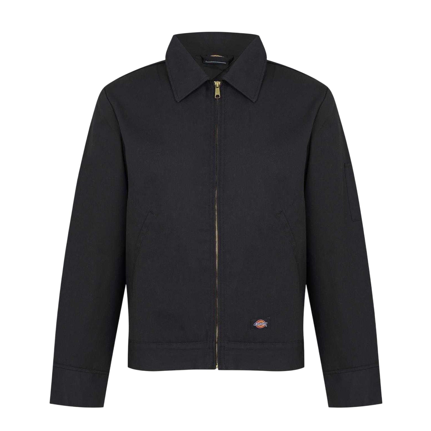 Black - Front - Dickies Mens Eisenhower Harrington Jacket