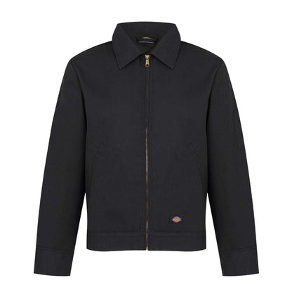 Black - Front - Dickies Mens Eisenhower Harrington Jacket