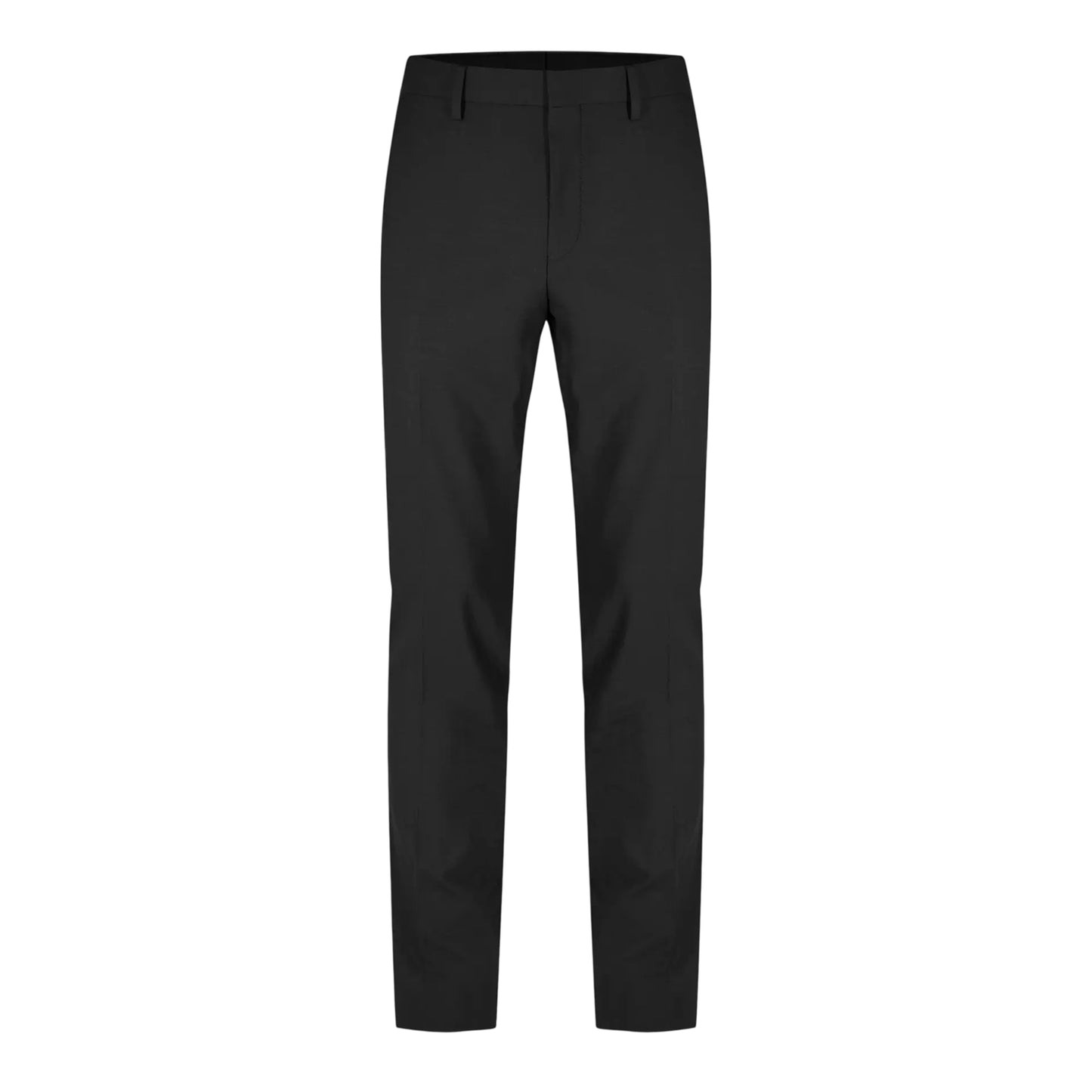 Black - Front - Boss Mens Patterned Straight Chinos