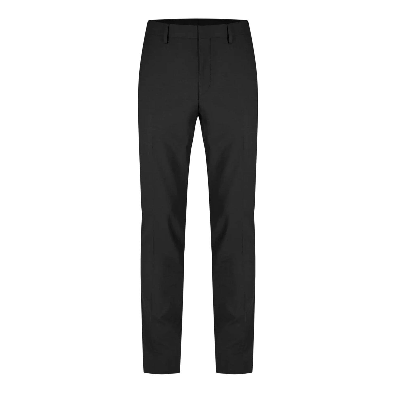 Black - Front - Boss Mens Patterned Straight Chinos