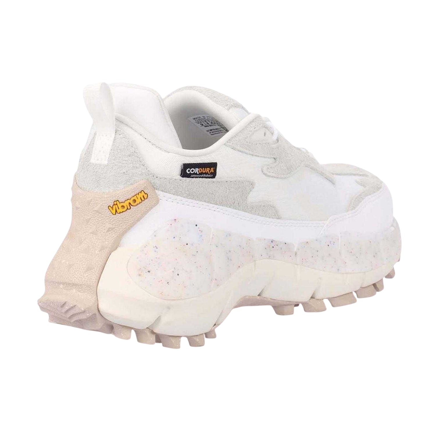 White - Back - Reebok Mens Kinetica 2.5 Edge Suede Chunky Sole Trainers