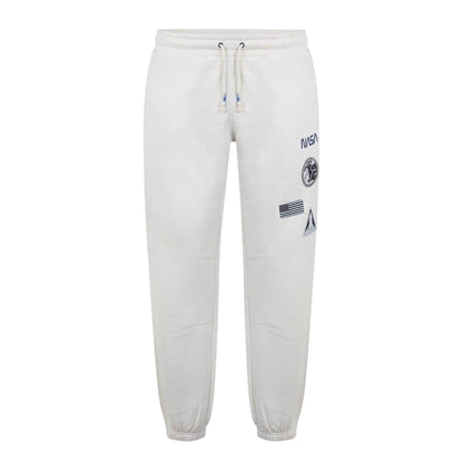 Off White - Front - NASA Mens Washed NASA Slim Joggers