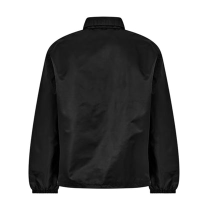 Black-White - Back - Vans Mens Torrey Coach Jacket