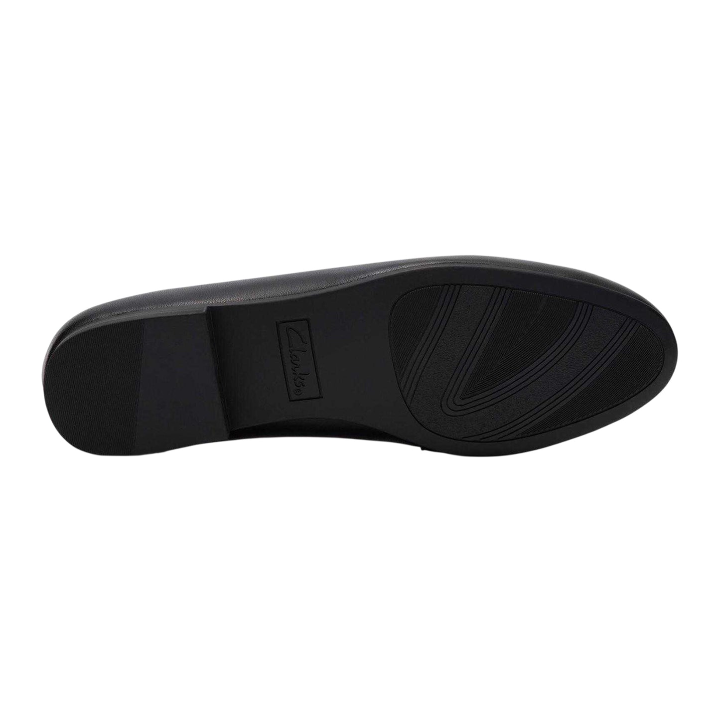 Black - Lifestyle - Clarks Womens-Ladies Tamna Leather Loafers