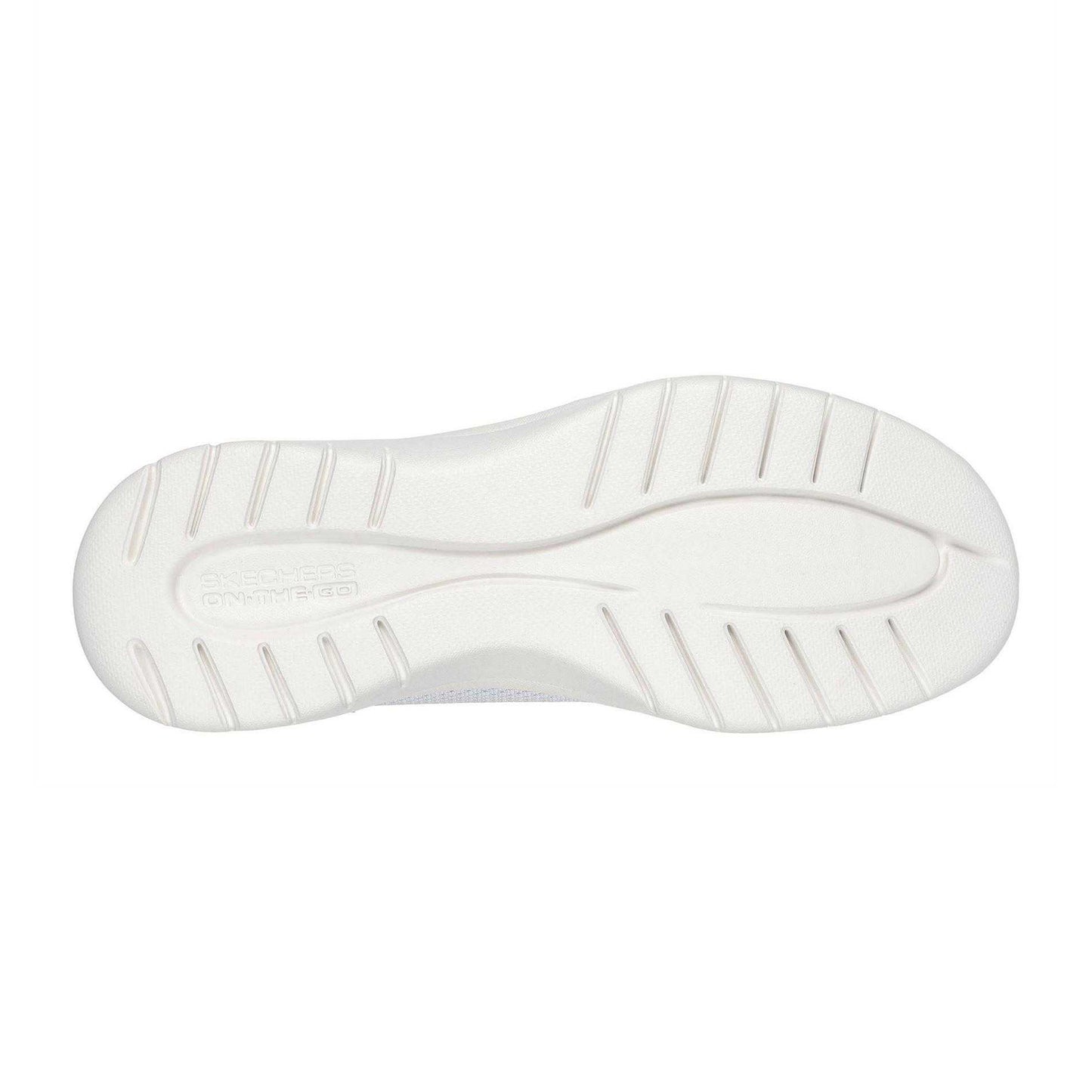 Light Grey - Lifestyle - Skechers Womens-Ladies Flex Slip-on Trainers