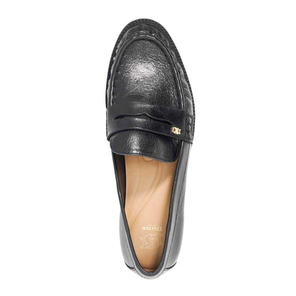Black - Lifestyle - Dune London Womens-Ladies Galex Leather Penny Loafers