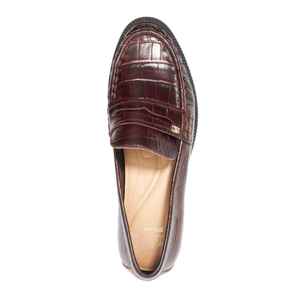 Brown - Lifestyle - Dune London Womens-Ladies Galex Leather Penny Loafers