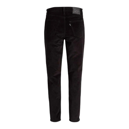 Black - Back - Levis Womens-Ladies Meteorite High Rise Skinny Jeans