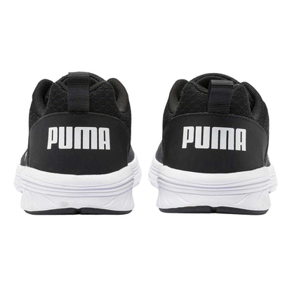Puma Black - Back - Puma Mens NRGY Comet Logo Trainers