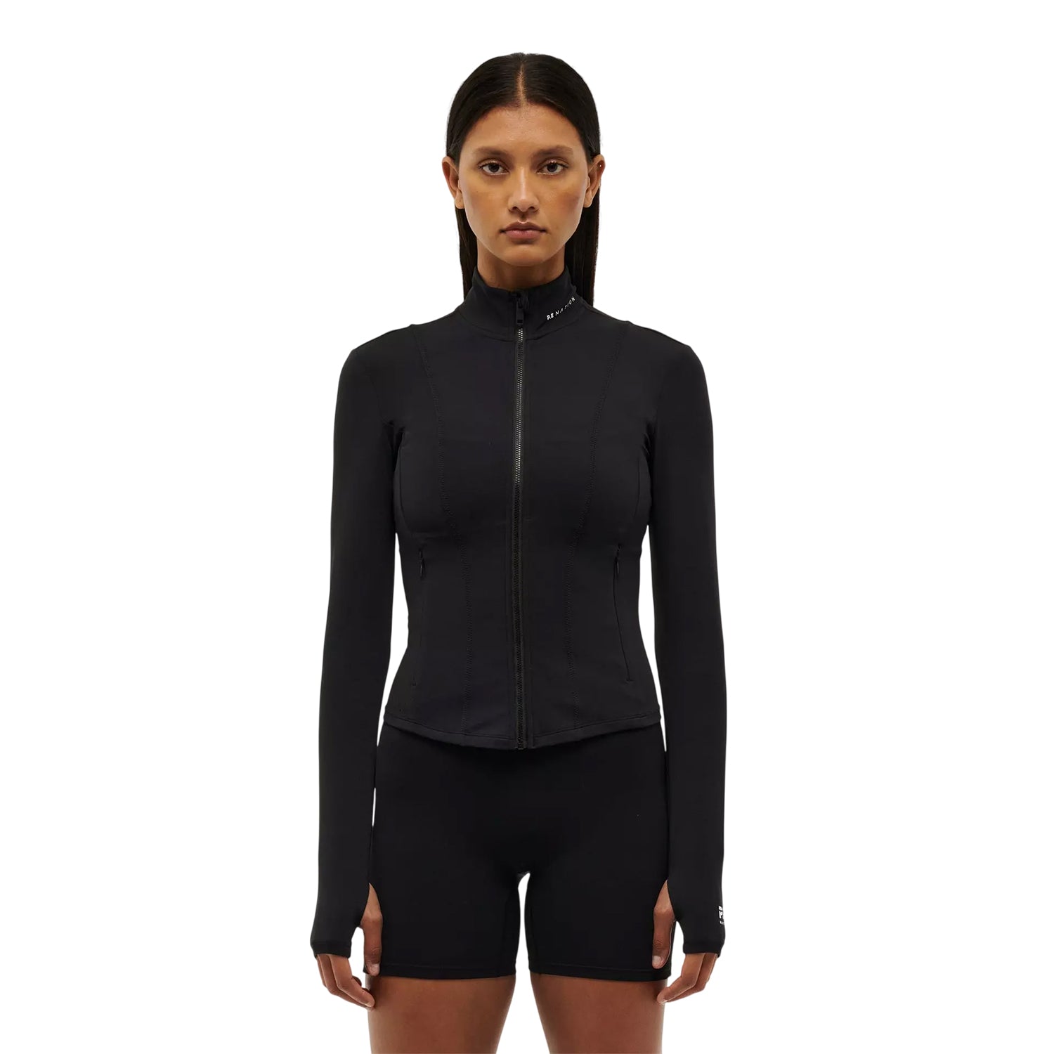 Black - Side - PE Nation Womens-Ladies Breakthrough Jacket