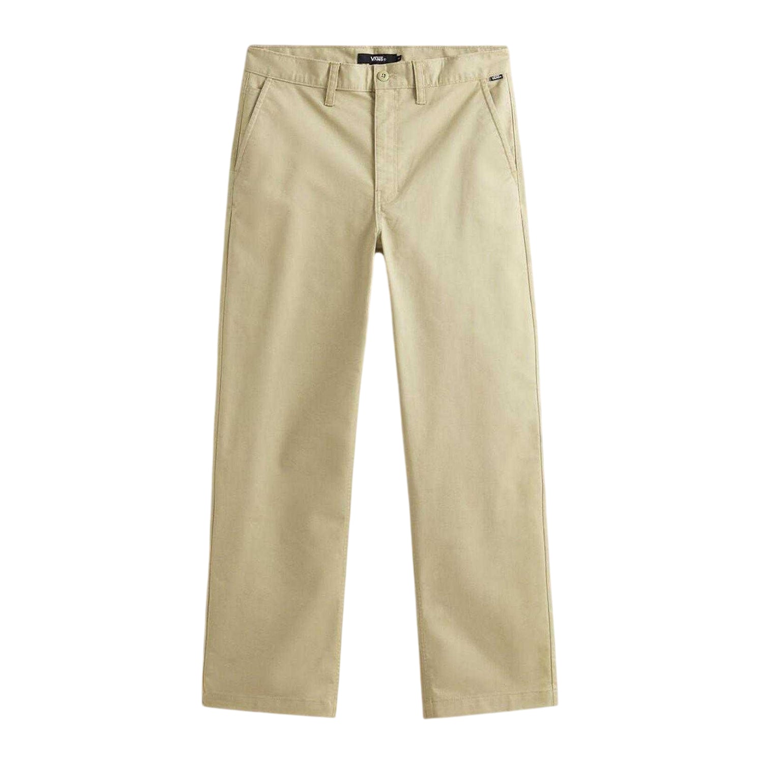 Beige - Front - Vans Mens Authentic Durable Straight Chinos