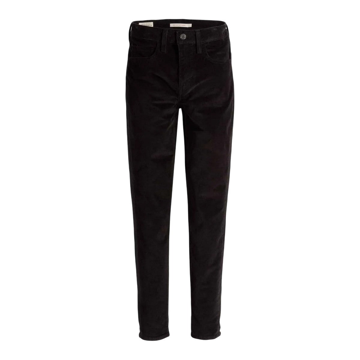 Black - Front - Levis Womens-Ladies Meteorite High Rise Skinny Jeans