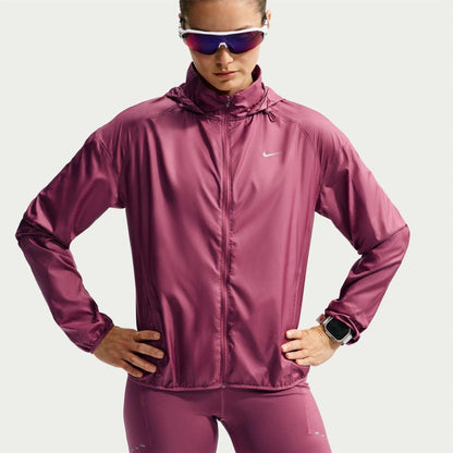 Pink Smoke - Side - Nike Womens-Ladies Tempo Jacket