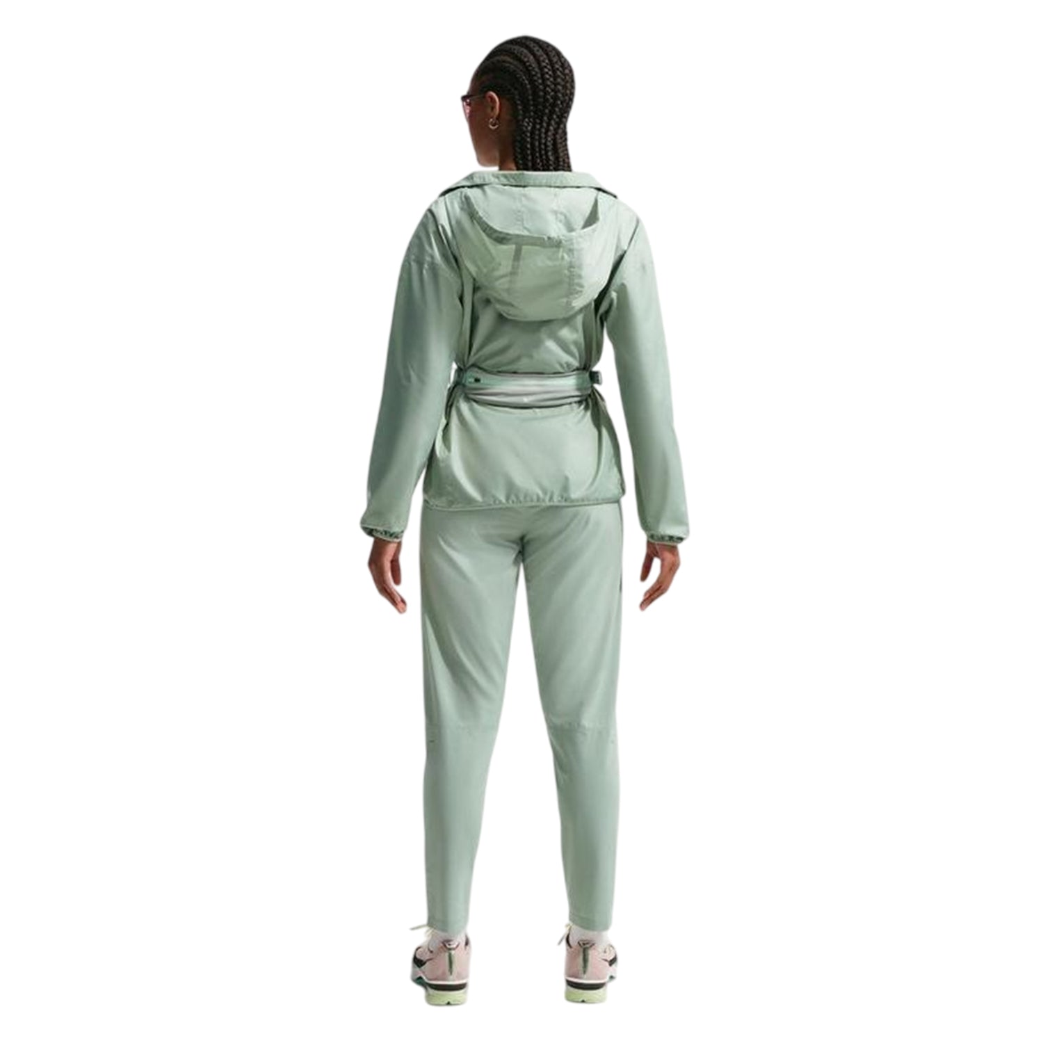 Green - Back - Nike Womens-Ladies Tempo Jacket