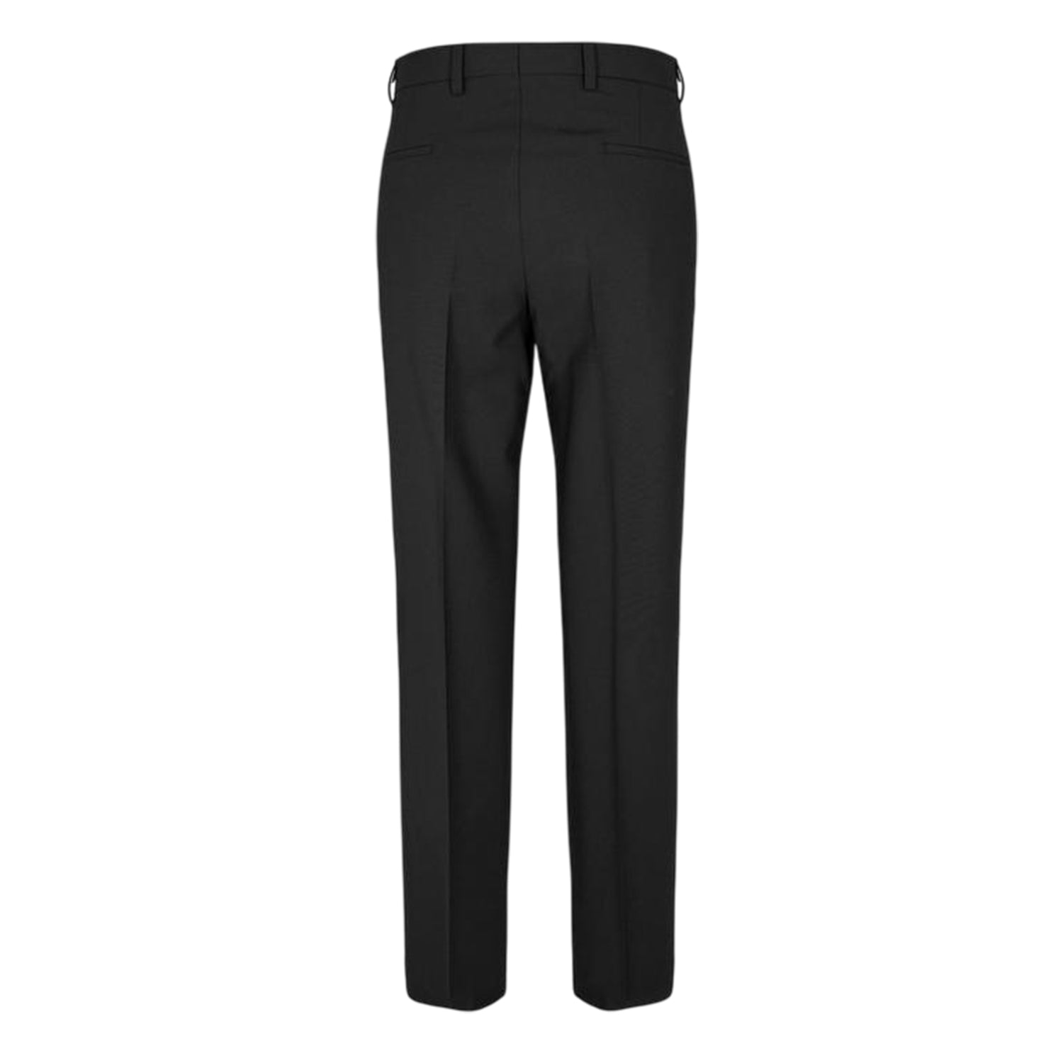Black - Back - Boss Mens Straight Chinos
