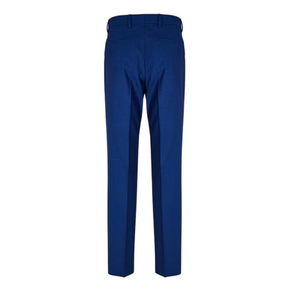 Blue - Back - Boss Mens Straight Chinos