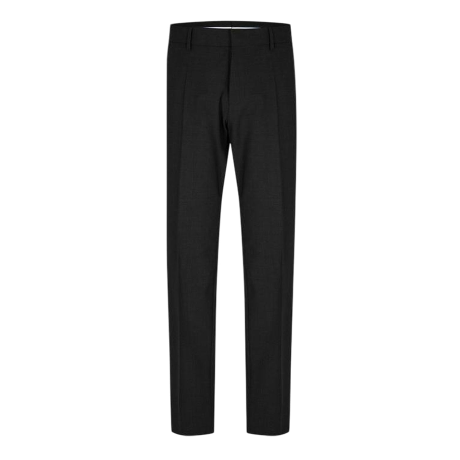 Dark Grey - Front - Boss Mens Straight Chinos