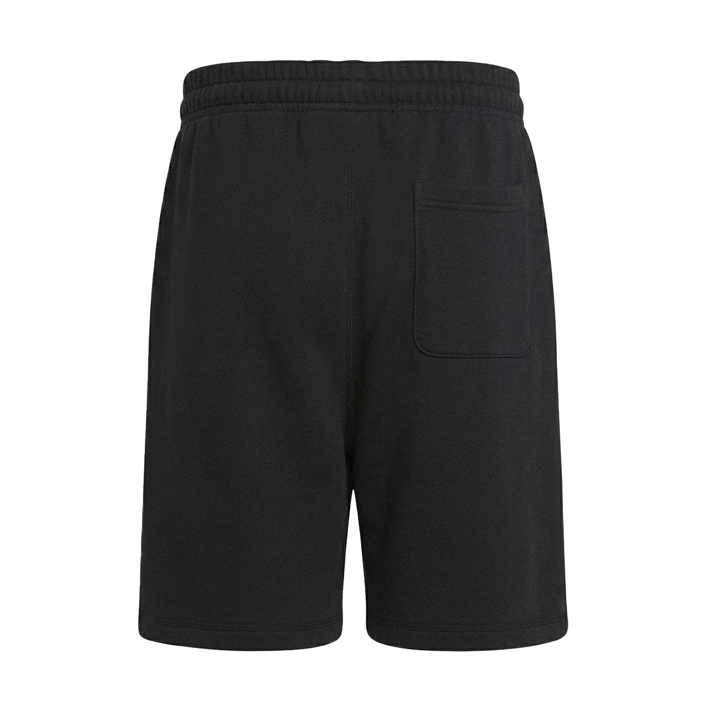 Black - Back - Adidas Mens Essentials Fleece Lounge Shorts