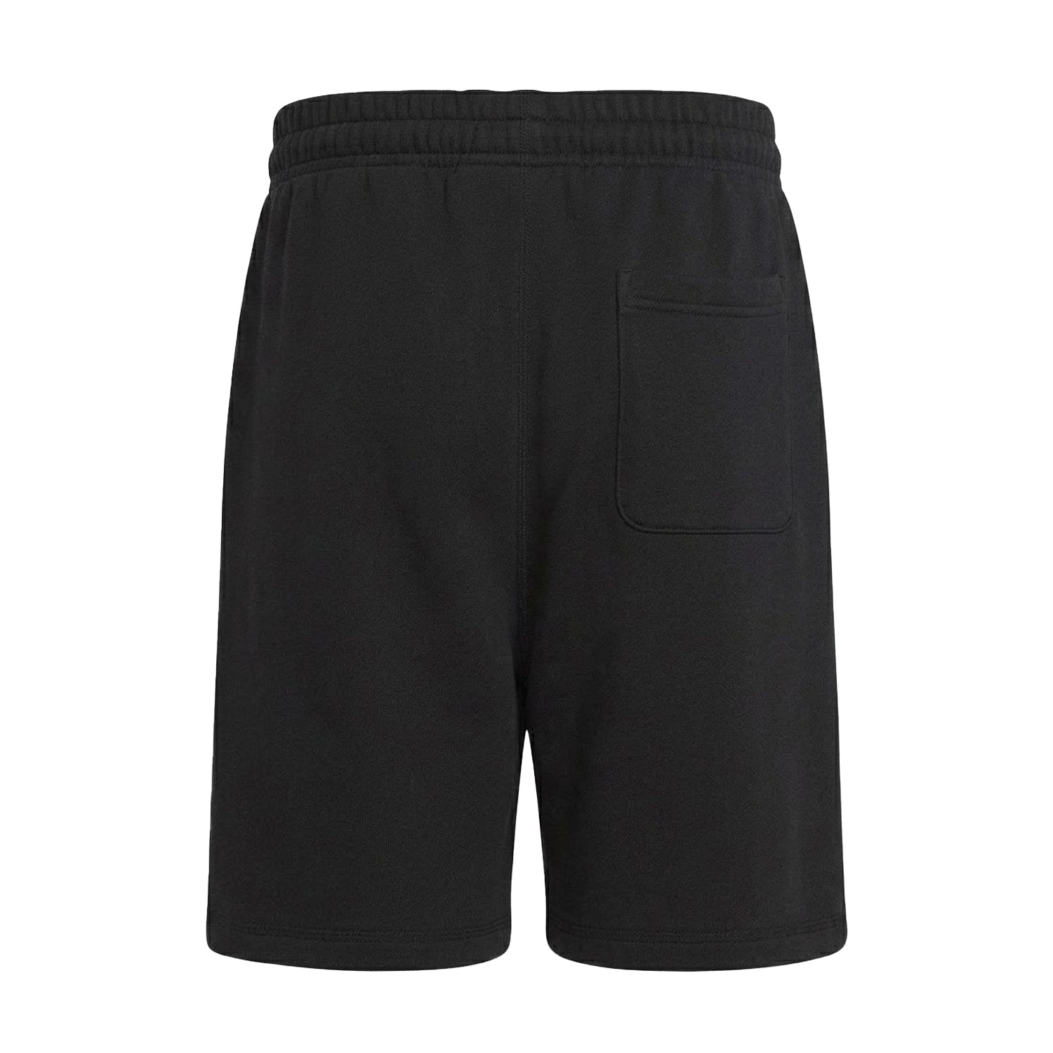 Black - Back - Adidas Mens Essentials Fleece Lounge Shorts